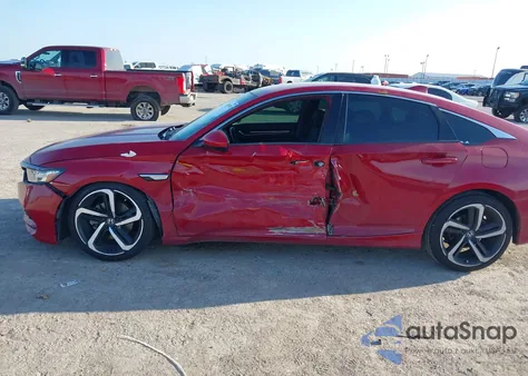 2019 Honda Accord Sport from USA, damaged, VIN 1HGCV1F34KA152139